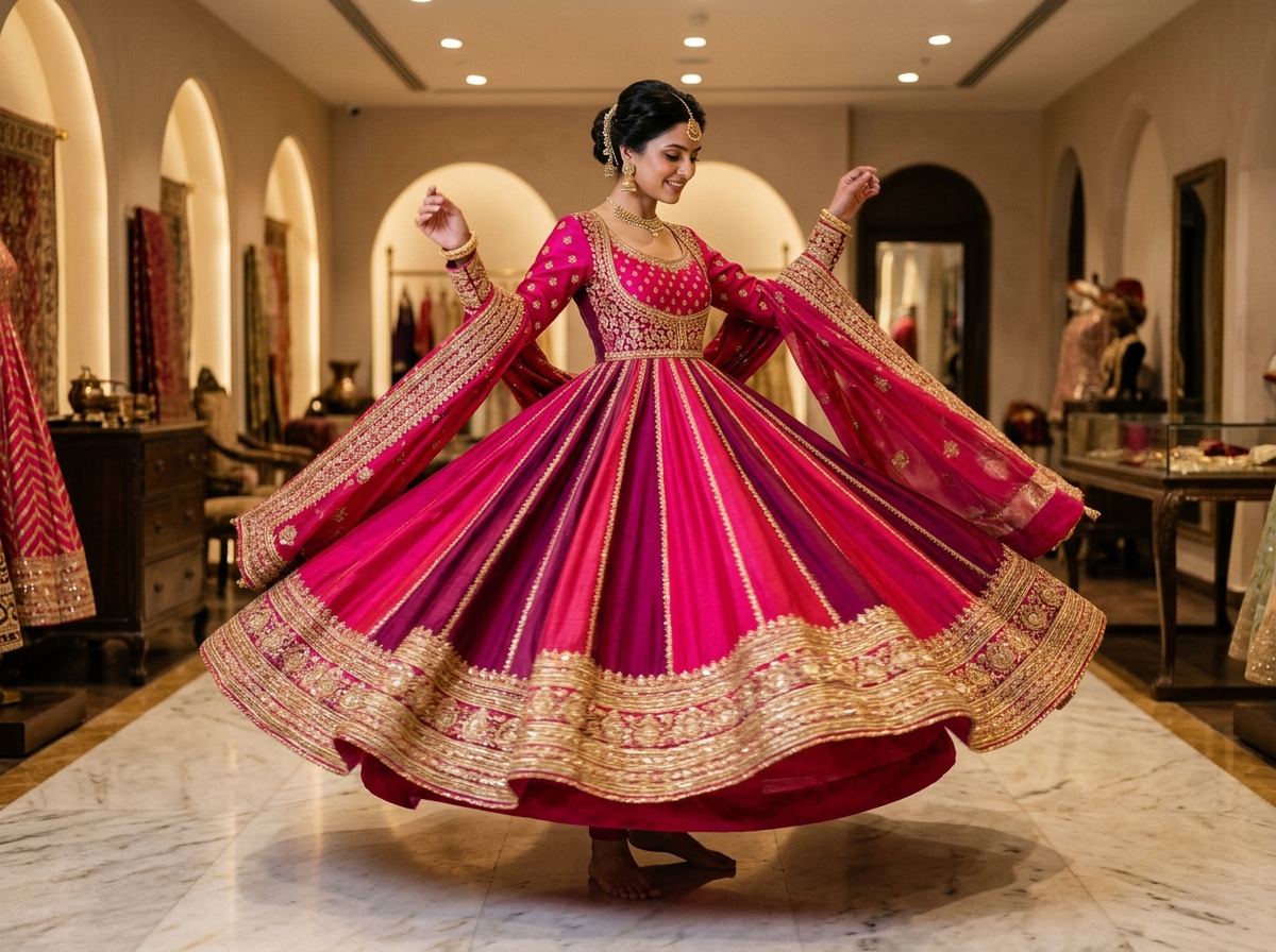 V.V Boutique Flared Umbrella Gown Collection